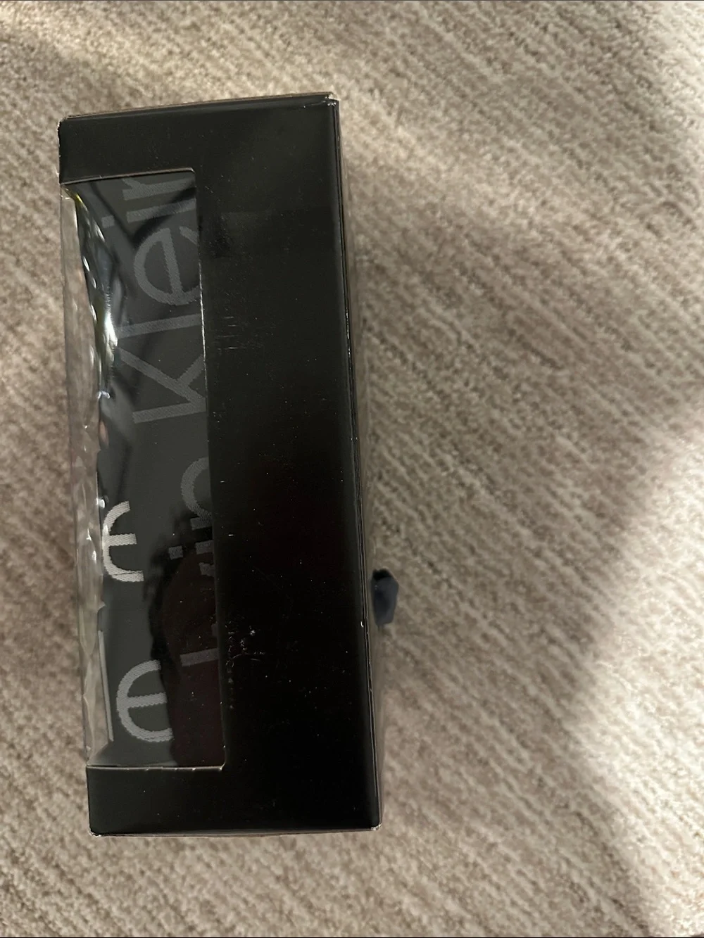 5 pack Calvin Klein Black Boxer Briefs with Logo Waistband